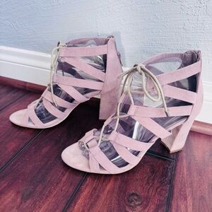 Madden Girl Strappy Block Heel Sandals